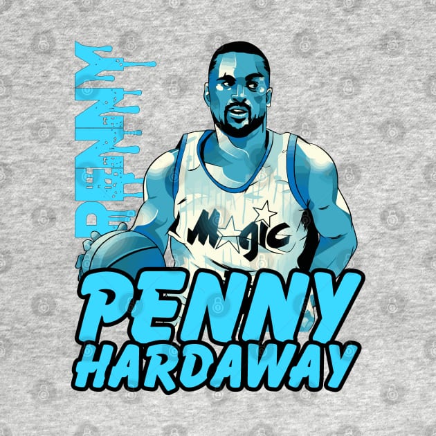 Penny Hardaway by Gvsarts